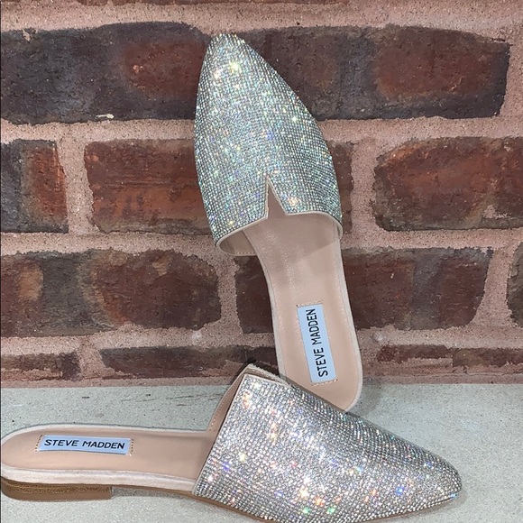 Steve Madden | Shoes | Brand New Rhinestone Steve Madden Ally Mule |  Poshmark